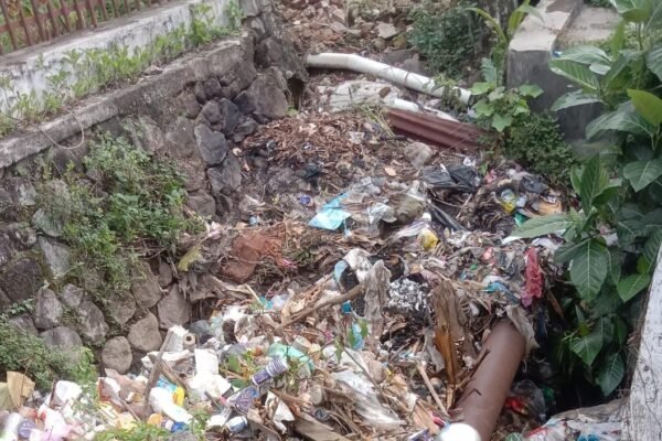 Minimnya Kesadaran Masyarakat Jadi Penyebab Sampah Menumpuk di Jembatan Gorong-Gorong Desa Jondong