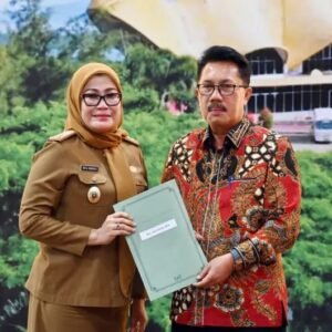 Thamrin Purna Tugas, Intji Indriati Jabat Plh Sekda Lampung Selatan