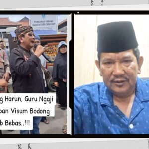 Viral Tokoh Garut Utara, Rd. Holil Aksan Ajak Sholat Jum’at Darurat Didepan Pengadilan Negeri Garut Pada 3 Januari 2024
