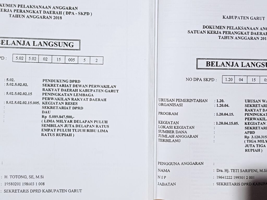 LSM Awasi Kinerja DPRD Garut, Isu PDAM Diambang Kebangkrutan Diduga Jadi Alat Penggiringan Opini Terkait Kasus Korupsi BIJ Garut