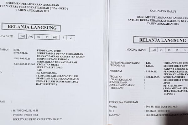 LSM Awasi Kinerja DPRD Garut, Isu PDAM Diambang Kebangkrutan Diduga Jadi Alat Penggiringan Opini Terkait Kasus Korupsi BIJ Garut