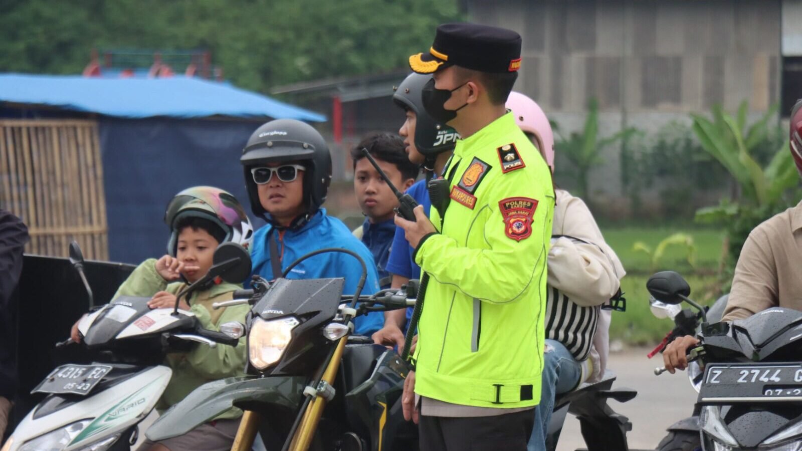 Polres Garut Siapkan Skenario One Way Antisipasi Lonjakan Arus Balik Libur Isra Miraj dan Imlek yang akan membuat kepadatan di beberapa titik,