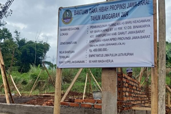 Pembangunan Yayasan Al Iman di Garut Diduga Bermasalah, Warga Pertanyakan Kejelasan Status Tanah