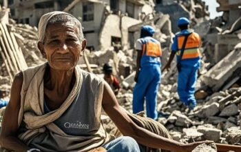 Foto Ilustrasi Korban Gempa