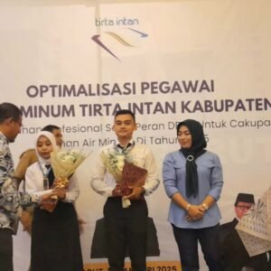 Tenaga Kerja Kontrak Diangkat jadi Pegawai Perumda Tirta Intan Garut