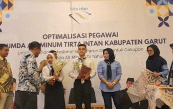 Tenaga Kerja Kontrak Diangkat jadi Pegawai Perumda Tirta Intan Garut