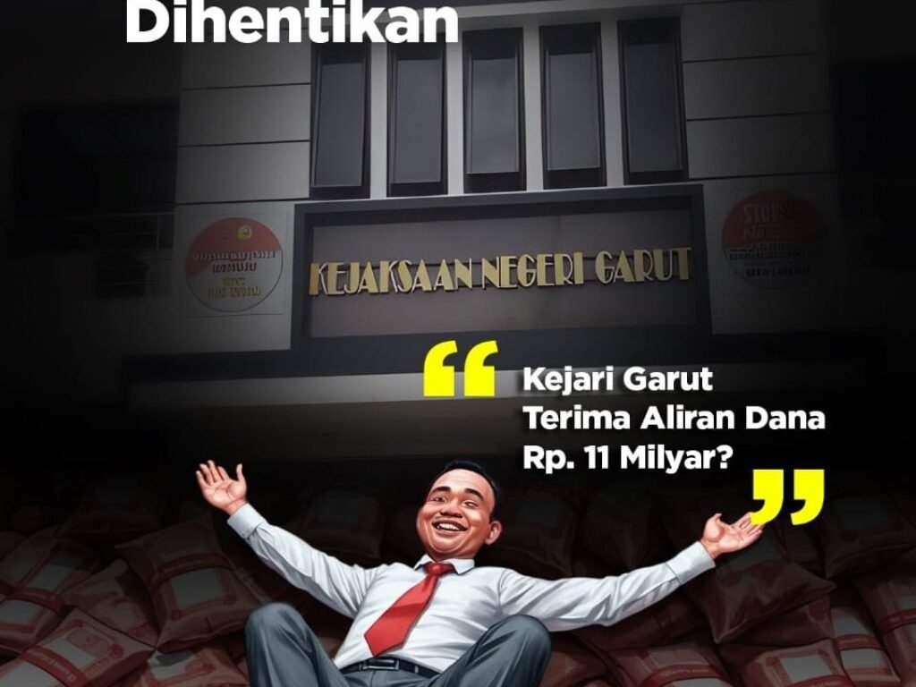 Kejari Garut Tutupi Anggaran Rp. 11 Milyar?, Jaksa Agung Tekankan Transparan “Jangan Bermain Proyek”