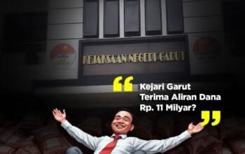 Dugaan Korupsi Jogging Track Rugikan Ratusan Juta Dihentikan, Kejari Terima Aliran Dana Rp 11 Miliar, Warga Ancam Demo Ke Kejari dan Inspektorat Garut