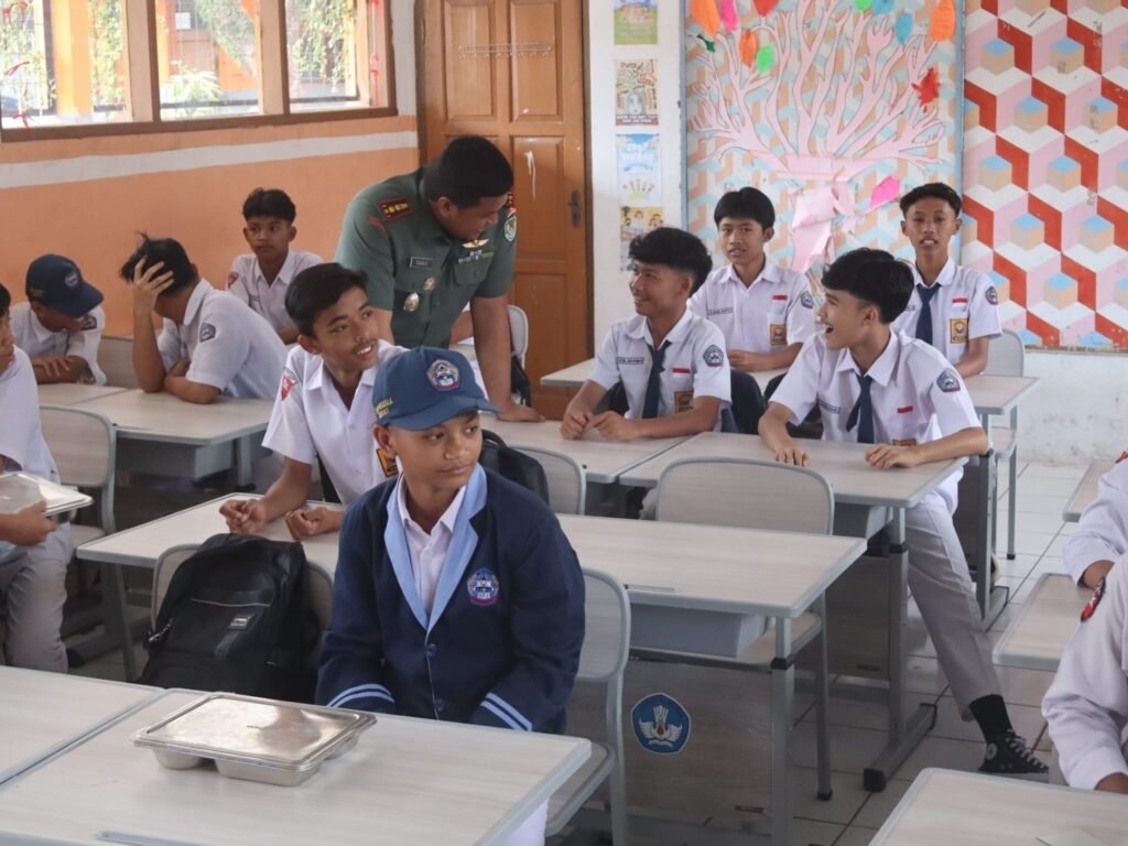 Kodim 0611/Garut Sukses Melaksanakan Kegiatan Launching dan Pendistribusian Program MBG