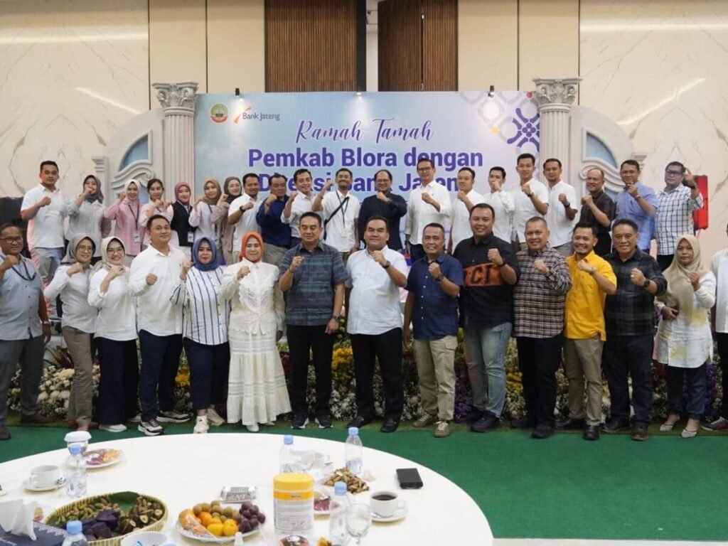 Pererat Sinergi, Bupati Arief Gelar Ramah Tamah dengan Plt. Dirut Bank Jateng