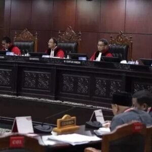 MK Resmi Buka Masa Sidang 2025 di Ruang Sidang Pleno MK, Jakarta, Kamis, setelah Suhartoyo membacakan laporan tahunan kinerja MK tahun 2024.