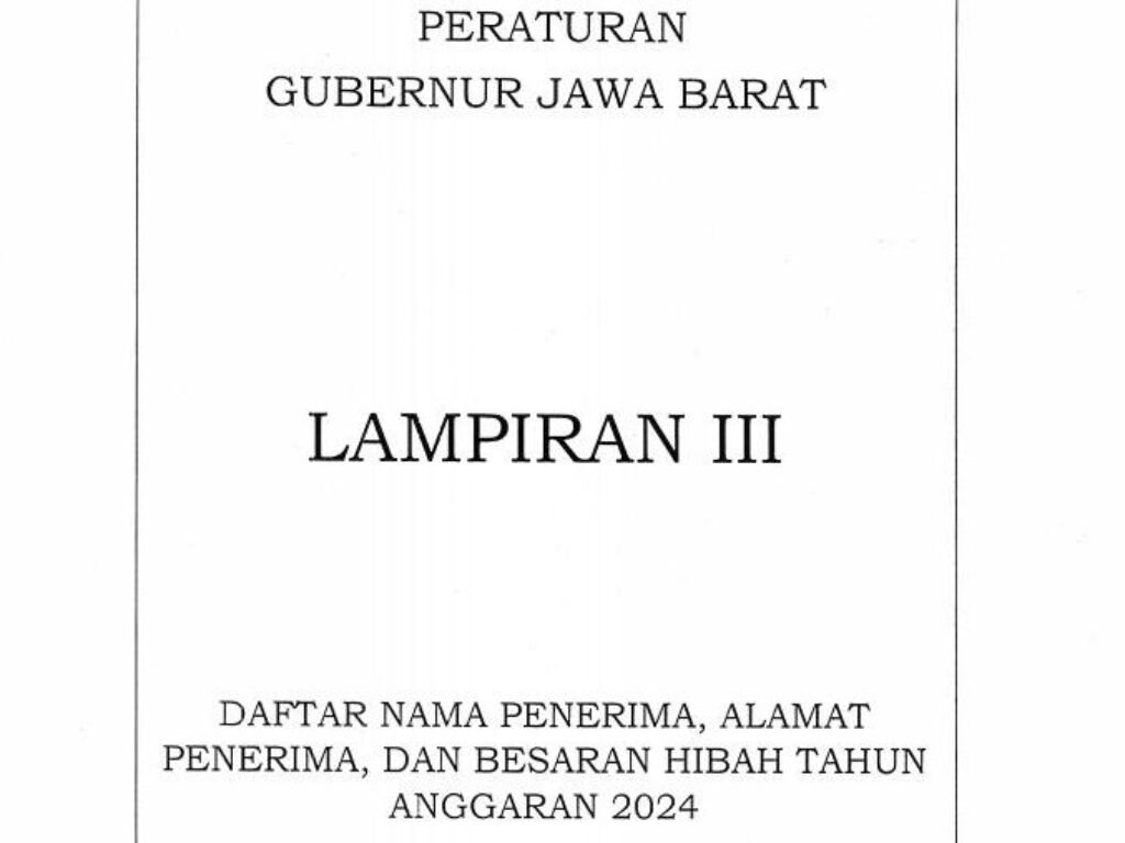 Padahal Sudah Ikut Bimtek “Yayasan MDT Nurul Huda Belum Menerima Sepeserpun Dana Hibah dari Provinsi Jawa Barat” Kemana Dana Tersebut?