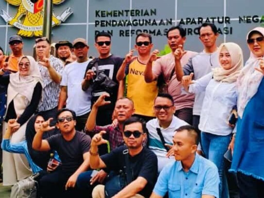 Forum Honorer Eks THK II Tehknis Lampung Selatan Temui Deputi Bidang SDM Aparatur KemenpanRB