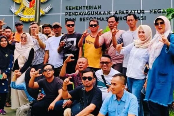 Forum Honorer Eks THK II Tehknis Lampung Selatan Temui Deputi Bidang SDM Aparatur KemenpanRB