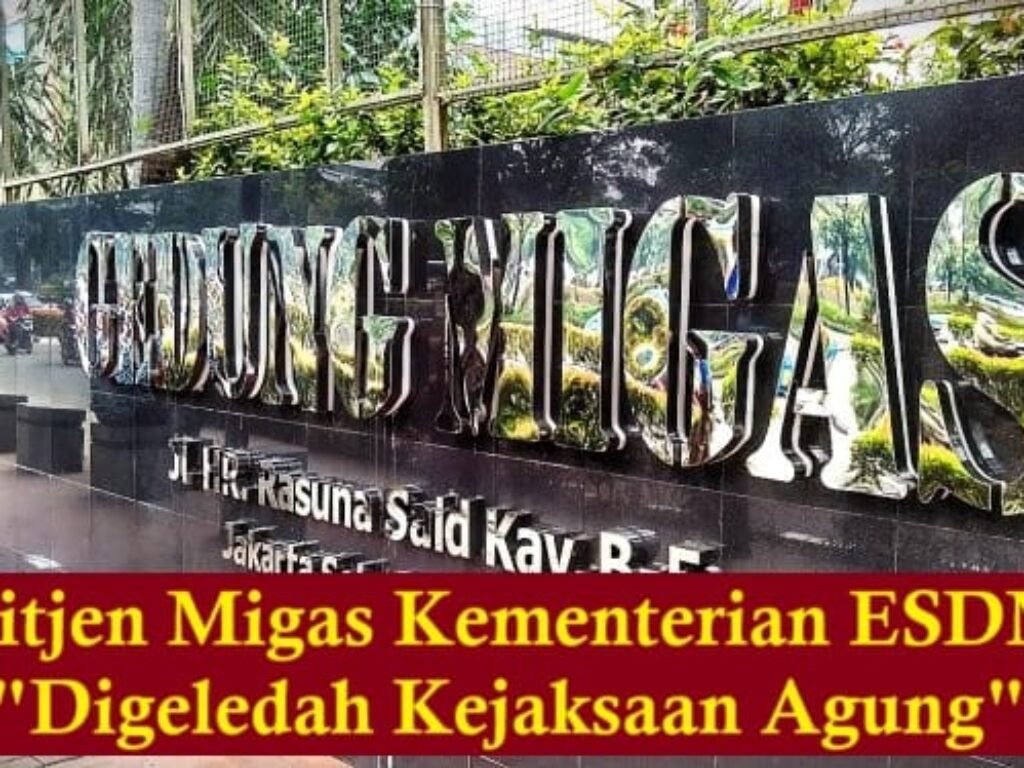 Kejagung Geledah Gedung Ditjen Migas Kementrian ESDM