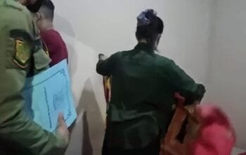 Dua Pasangan Mesum Indehoy di Kamar Kos di wilayah Kelurahan Sukakarya, Kecamatan Tarogong Kidul Diciduk Satpol PP Garut