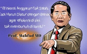 Prof Mahfud MD Agar Efisiensi Anggaran di Sini Tidak Membunuh di Sana, Harus Diatur dengan Benar, Mahfud perguruan tinggi untuk tetap kritis
