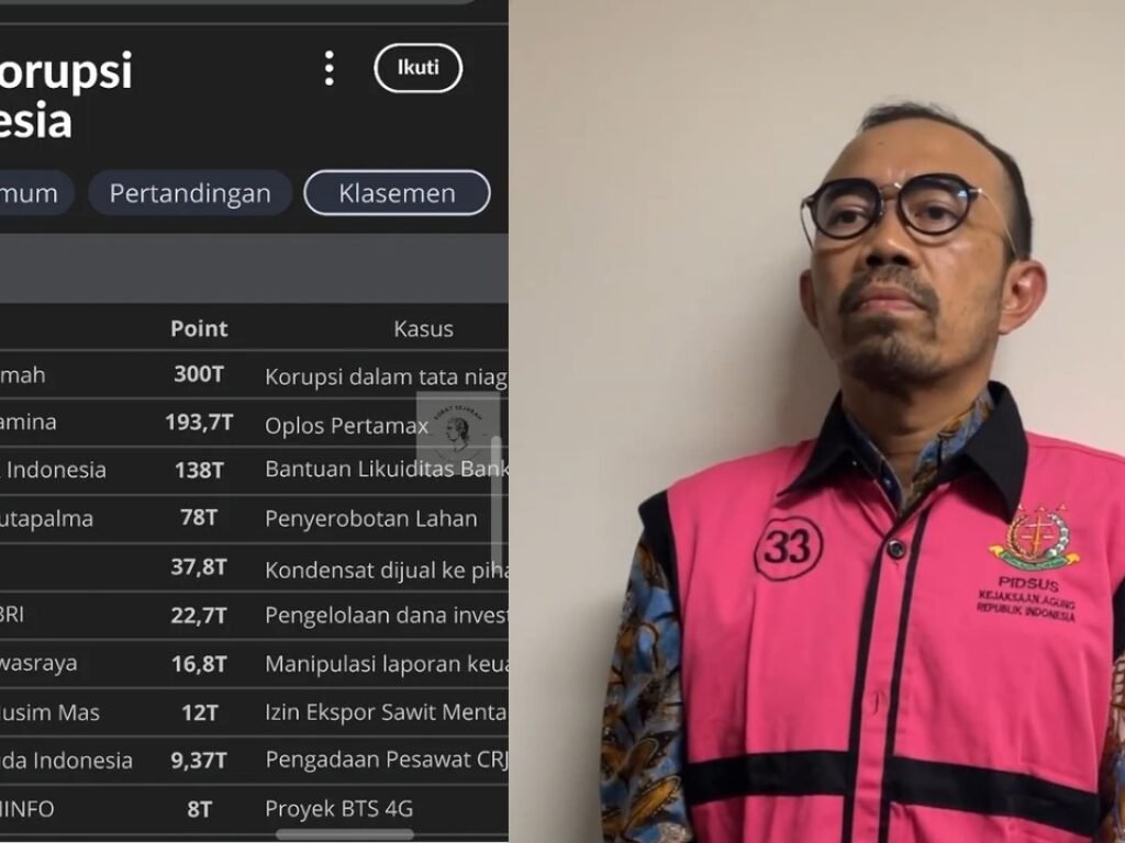 Liga Korupsi Indonesia PT.Timah Pimpin Klasemen Bikin Netizen Geleng-geleng Kepala