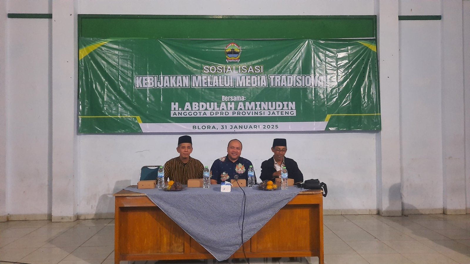 Lesbumi Blora Gelar Diskusi Kebangkitan Seni Tradisional, Usung Festival Mainan Anak Tempo Dulu di Gedung Nahdlatul Ulama (NU) Blora.