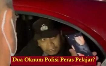Viral Vidio Pemerasan Diduga Oknum Polisi Kepada Pelajar Hampir Diamuk Masa