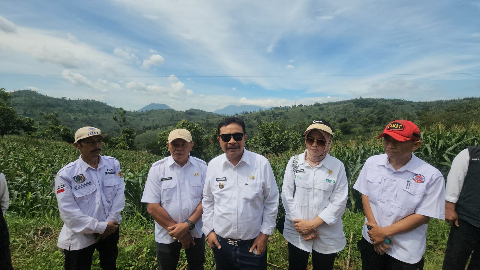Persiapan Panen Raya Jagung di Desa Pengeureunan, Kecamatan Balubur Limbangan, Pj. Bupati Garut Targetkan Produksi 513 Ribu Ton