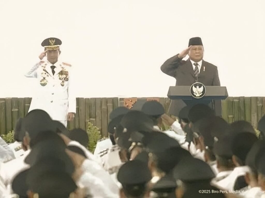 Prabowo Menyebut Pelantikan 961 Kepala Daerah Secara Serentak Sebagai Momen Bersejarah