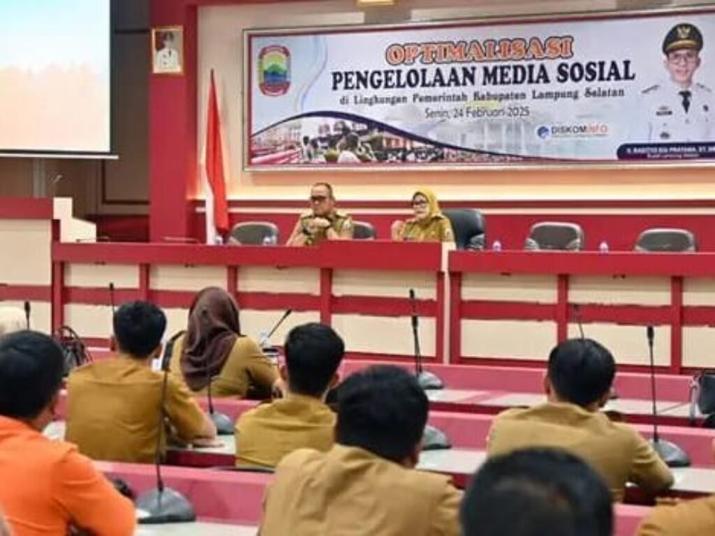 Pemkab Lampung Selatan Tingkatkan Kualitas Konten Medsos, Gelar Pelatihan untuk Konten Kreator