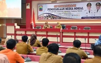 Pemkab Lampung Selatan Tingkatkan Kualitas Konten Media Sosial dengan memberi Pelatihan untuk Konten Kreator