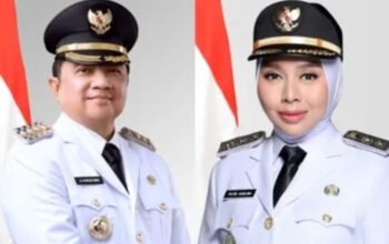 Ketua KPU Garut Saksikan Pelantikan Bupati dan Wakil Bupati terpilih Kabupaten Garut Melalui Siaran langsung Vidio