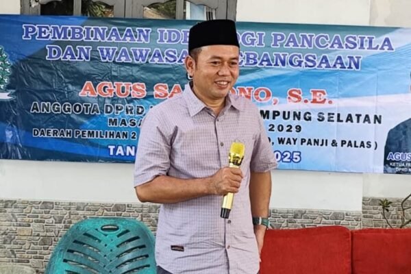 Agus Sartono Gelar Sosialisasi Ideologi Pancasila dan Wawasan Kebangsaan di Lampung Selatan