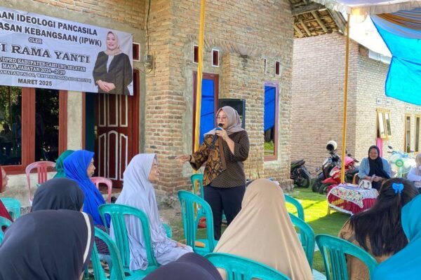 Yuti Rama Yanti Sosialisasikan IPWK di Desa Sukaraja, Dukung Program Swasembada Pangan dan Pembangunan Infrastruktur