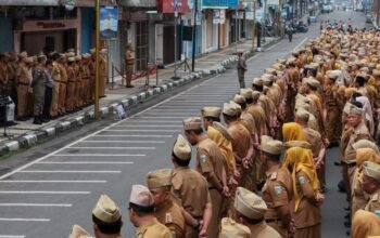 Apel Gabungan Pemkab Garut Digelar di Jalan Ahmad Yani, yang lebih dikenal sebagai Pengkolan Garut, Suasana Baru dan Peningkatan Family Time