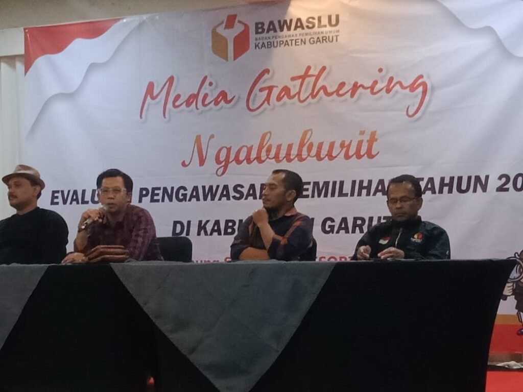 Bawaslu Garut Gelar Gathering Media, Bahas Pengawasan Pemilu 2024