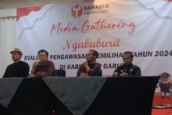 Bawaslu Garut Gelar Gathering Media, Bahas Pengawasan Pemilu 2024
