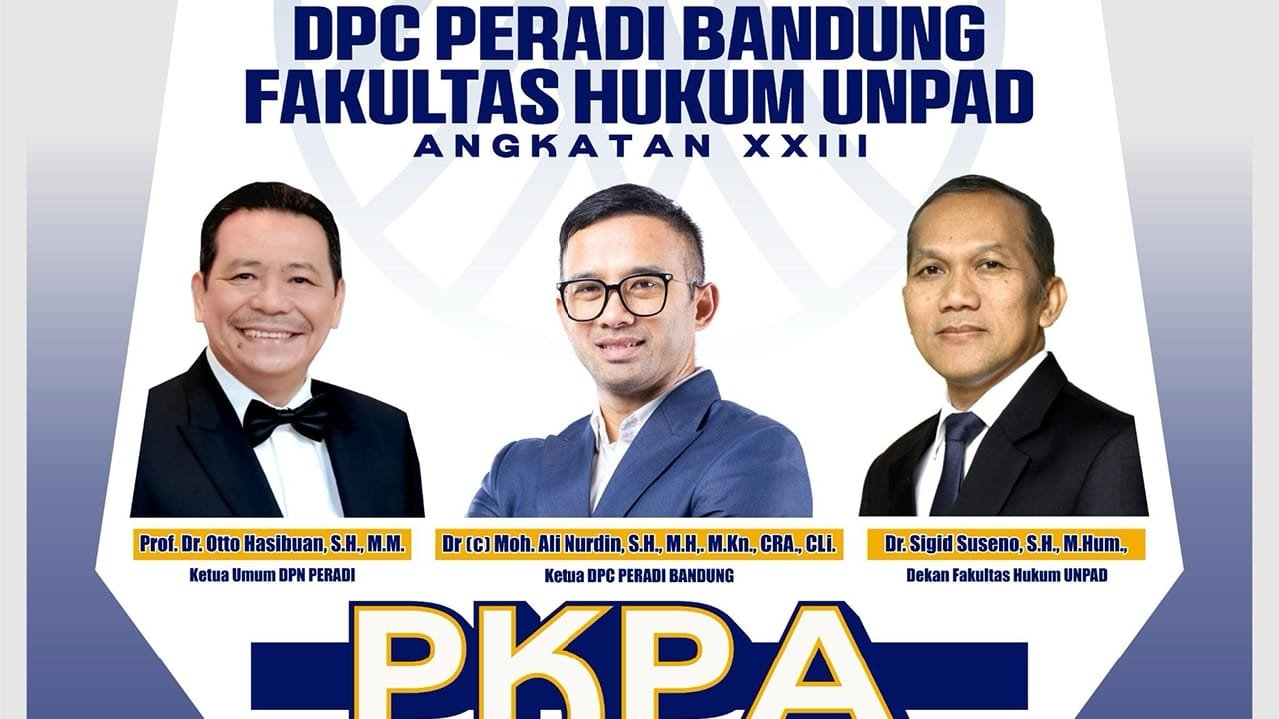 DPC PERADI Bandung Gelar PKPA untuk Lahirkan Advokat Berkualitas, Berintegritas, dan Profesional