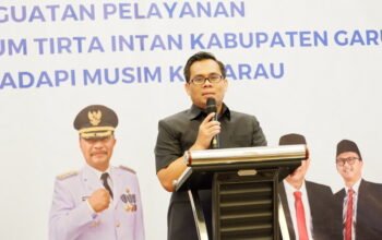 Kepala Dinas PUPR Kabupaten Garut, Agus Ismail, S.T., M.T (Ft: asep ahmad)