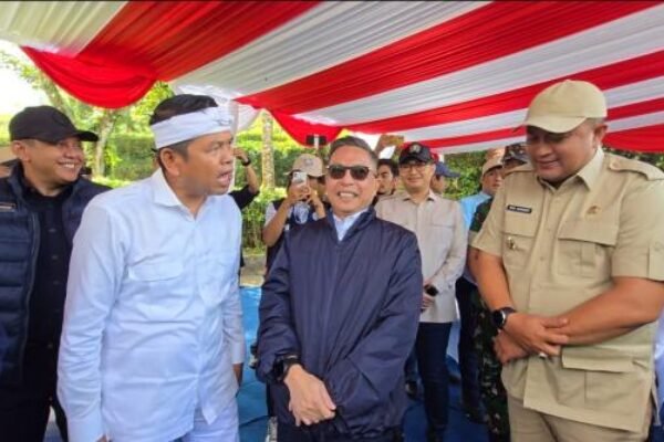 Di Bogor, Gubernur Jabar Bongkar Paksa Bangunan Alih Fungsi Lahan, Di Garut Pabrik Dilahan Sawah Diresmikan Dedi Mulyadi?