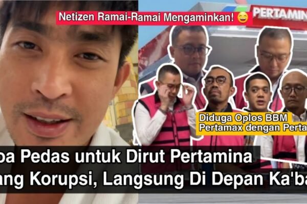 Azab Pengoplos BBM, Bos Pertamina Didoakan Netizen Depan Ka’bah?