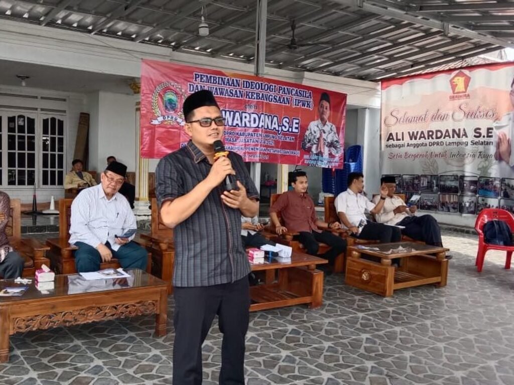 Ali Wardana Ajak Masyarakat Amalkan Pancasila dalam Sosialisasi IPWK di Lampung Selatan