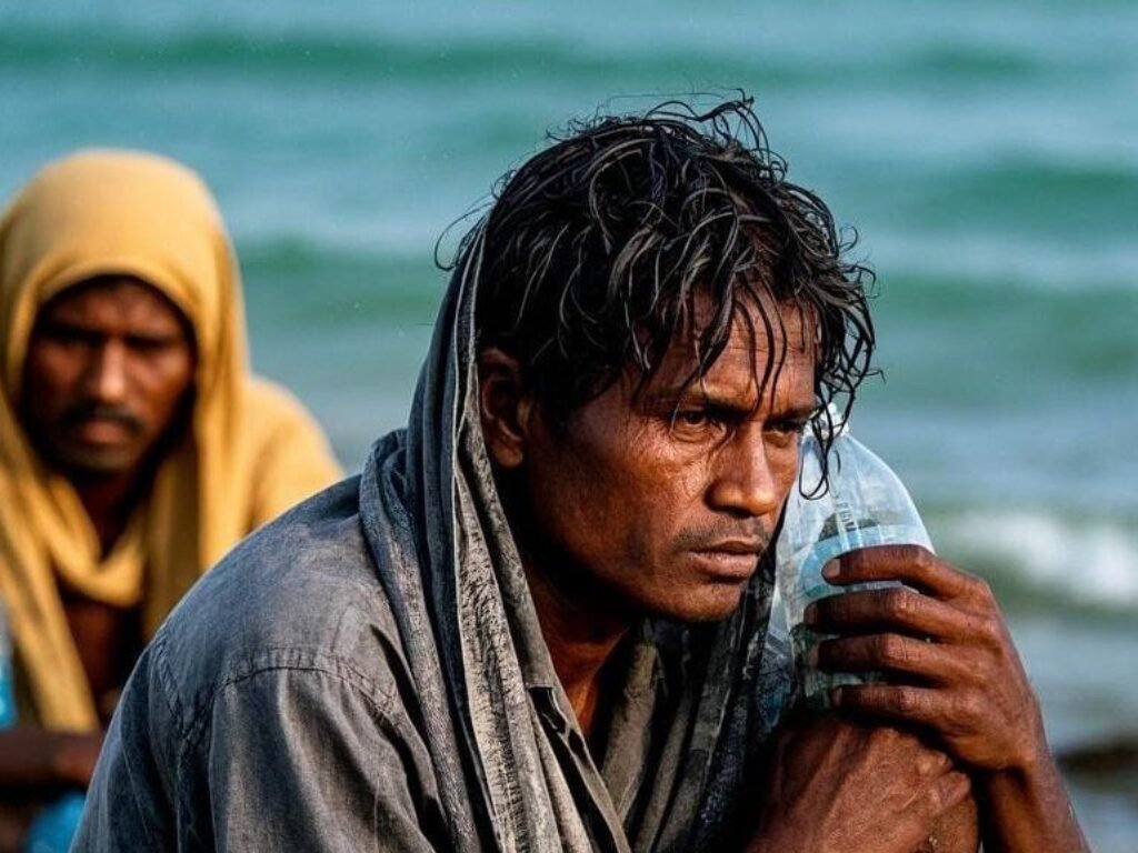 Imigran Gelap Asal Bangladesh Diamankan Kantor Imigrasi Kelas I Non TPI di Pantai Karang Paranje Garut