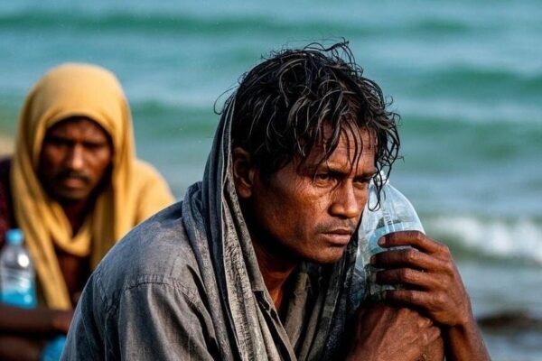 Imigran Gelap Asal Bangladesh Diamankan Kantor Imigrasi Kelas I Non TPI di Pantai Karang Paranje Garut