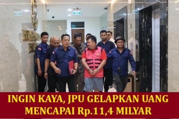 Ingin Kaya, Jaksa Penuntut Umum Gelapkan Uang Mencapai Rp. 11,4 Milyar