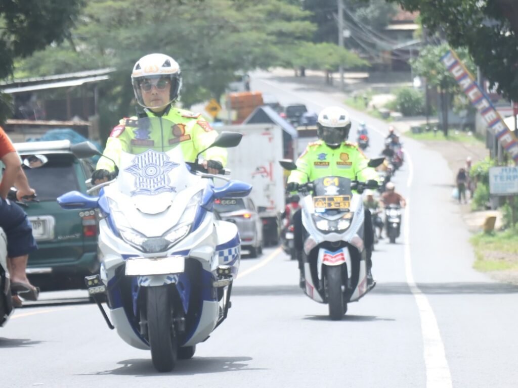 Kapolres Garut Turun Tangan Atur Jalur Pemudik
