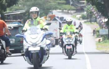 Kapolres Garut Turun Tangan Atur Jalur Pemudik
