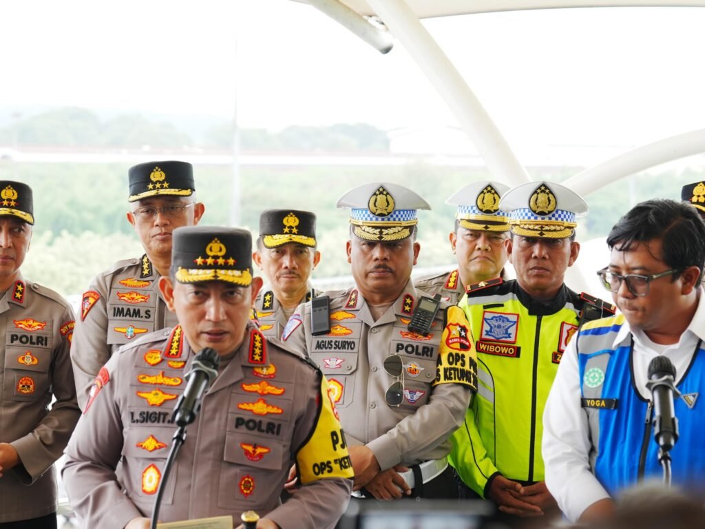 Kapolri Instruksikan Pelayanan Maksimal Jelang Puncak Arus Mudik Lebaran, Apresiasi Penurunan Kecelakaan