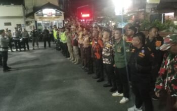 Kapolsek Cipatat Pimpin Apel Gabungan Operasi Ketupat Lodaya