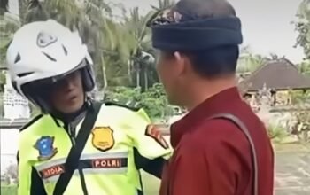 Oknum Polisi Diamankan Pecalang Saat Hari Nyepi di Bali