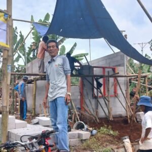 Warga Nagrak Hibahkan Tanah, Pemdes Sanding Bangun Gedung Posyandu Marunda