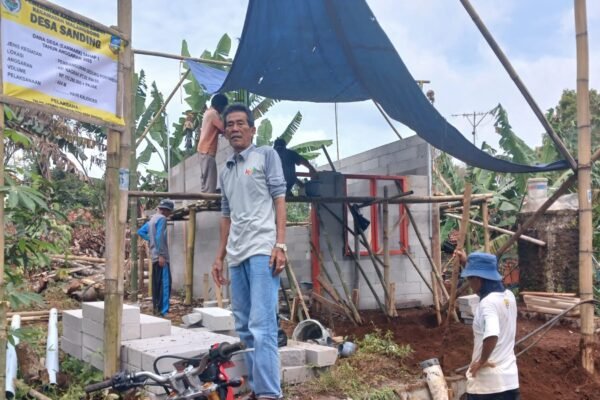 Warga Nagrak Hibahkan Tanah, Pemdes Sanding Bangun Gedung Posyandu Marunda
