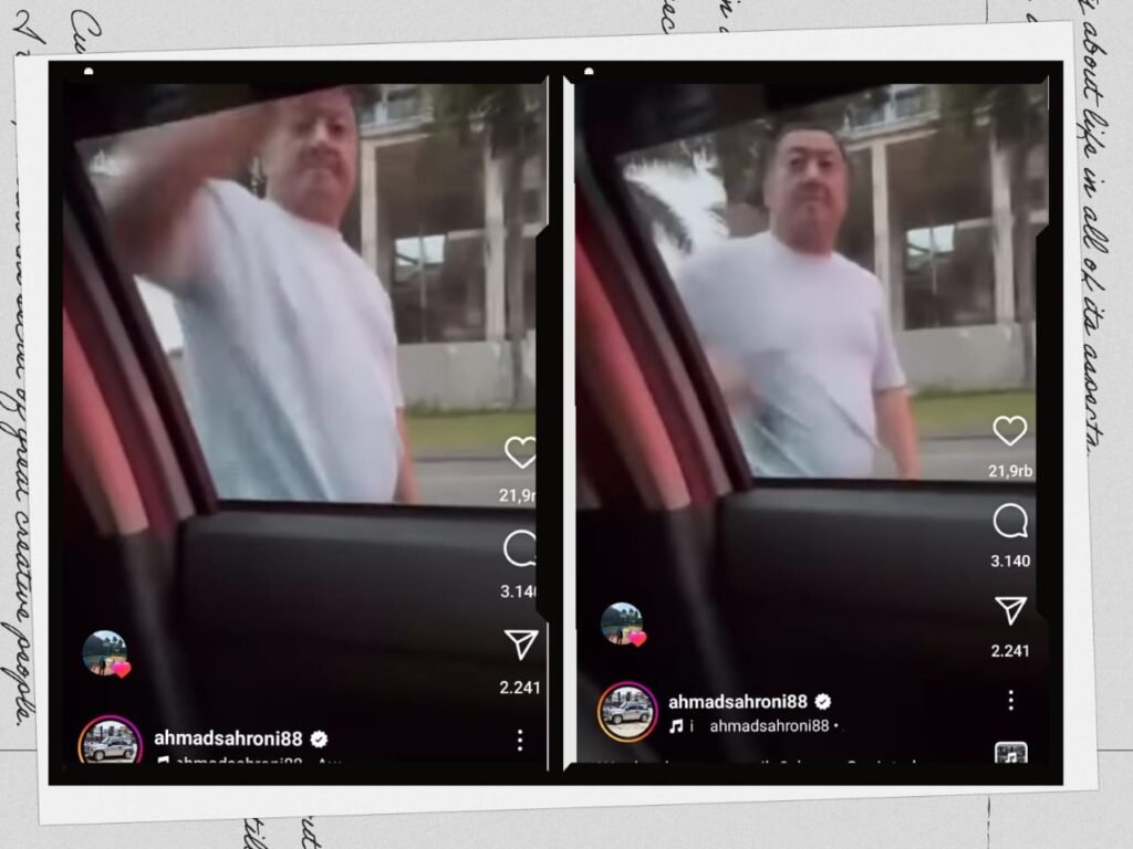 Viral Koboi Jalanan Gedor Mobil Pakai Pistol di Bandung